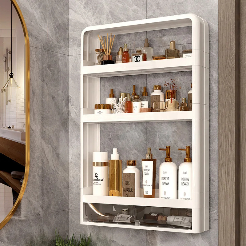 Big Size Multifunctional Kitchen Countertop Bottle Storage Rack Bathroom Toiletries Storage shelf Cosmetics Organizer-